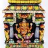 Wooden Ganesha Wall Panel