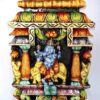 Wooden Krishna Wall Panel