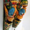 Peacock Wall Bracket Pair