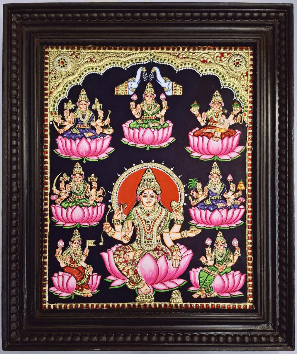 Ashtalakshmi Tanjore Painting