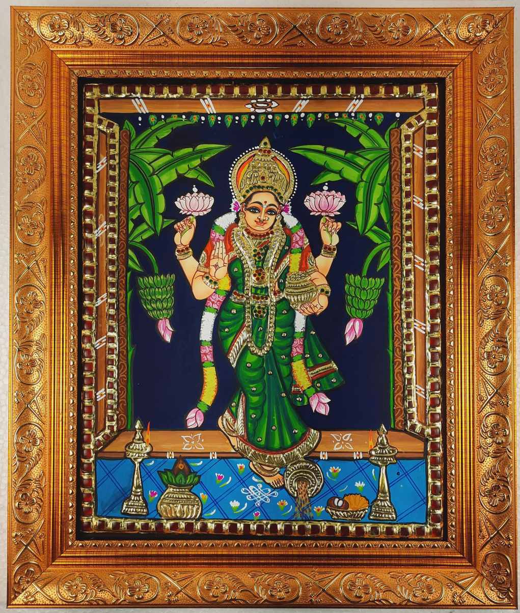 Vastu Lakshmi Tanjore Painting