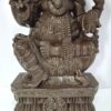 Wooden Ganesha Statue - Large Lord Ganesh Sculpture for Home Décor or Pooja Room, 2 Feet, Ready to Ship