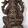 Wooden Ganesha Statue - Large Lord Ganesh Sculpture for Home Décor or Pooja Room, 2 Feet, Ready to Ship