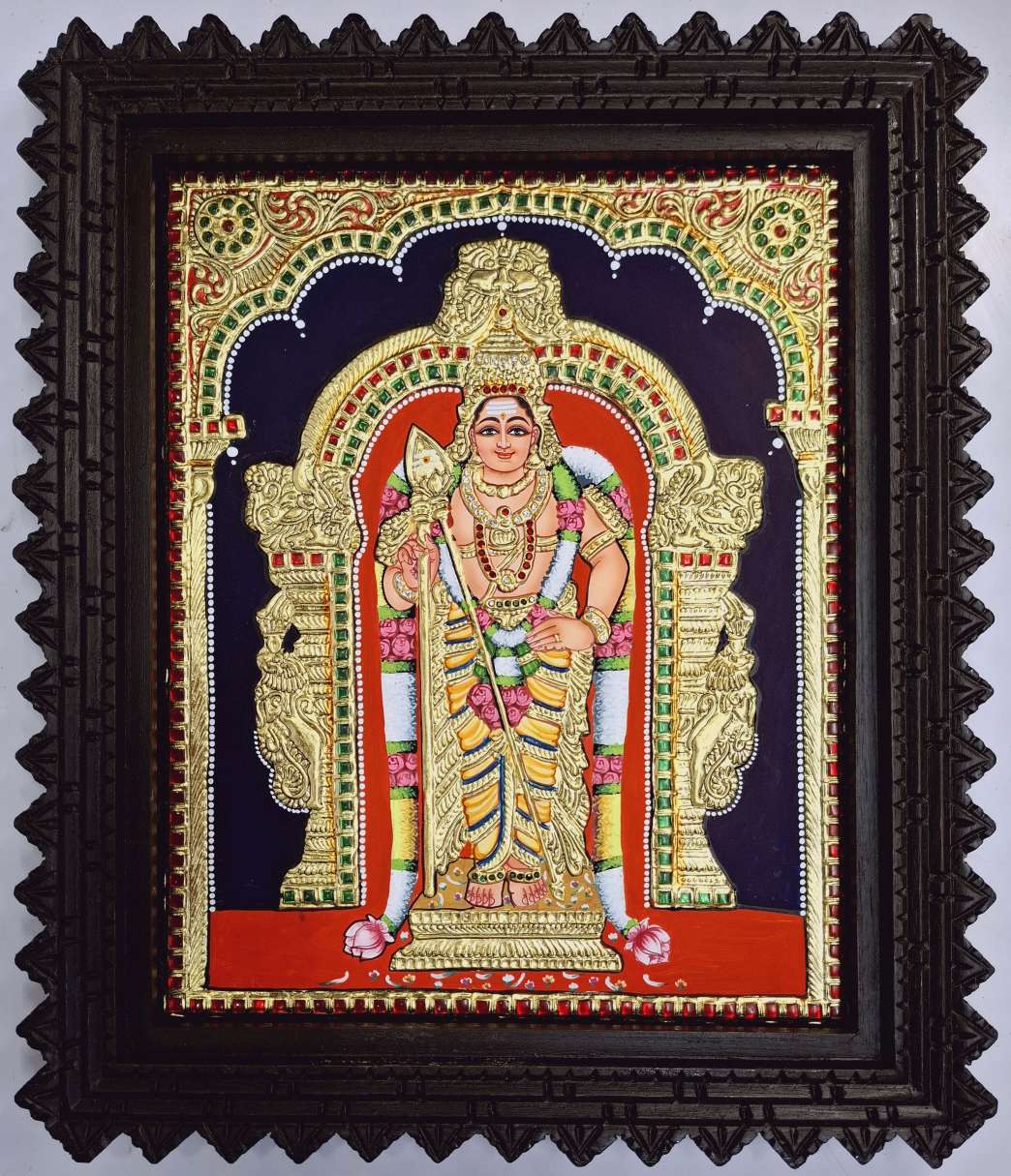 Tanjore painting murugan