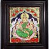 Gajalakshmi Tanjore Painting