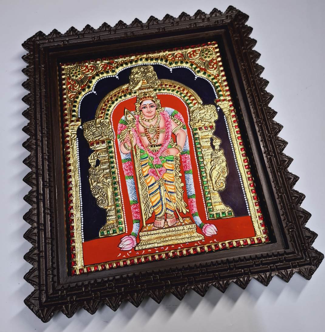 Murugan Tanjore Painting