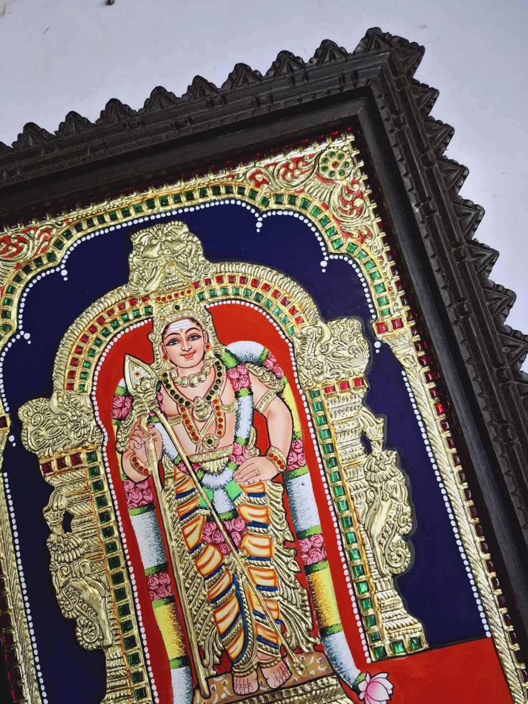 Tanjore painting murugan