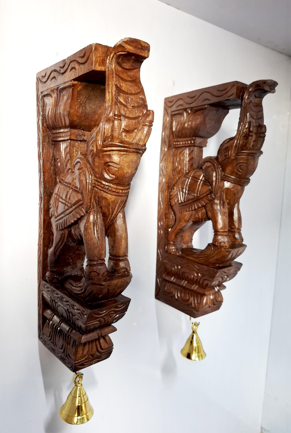 Elephant Wall Bracket Pair