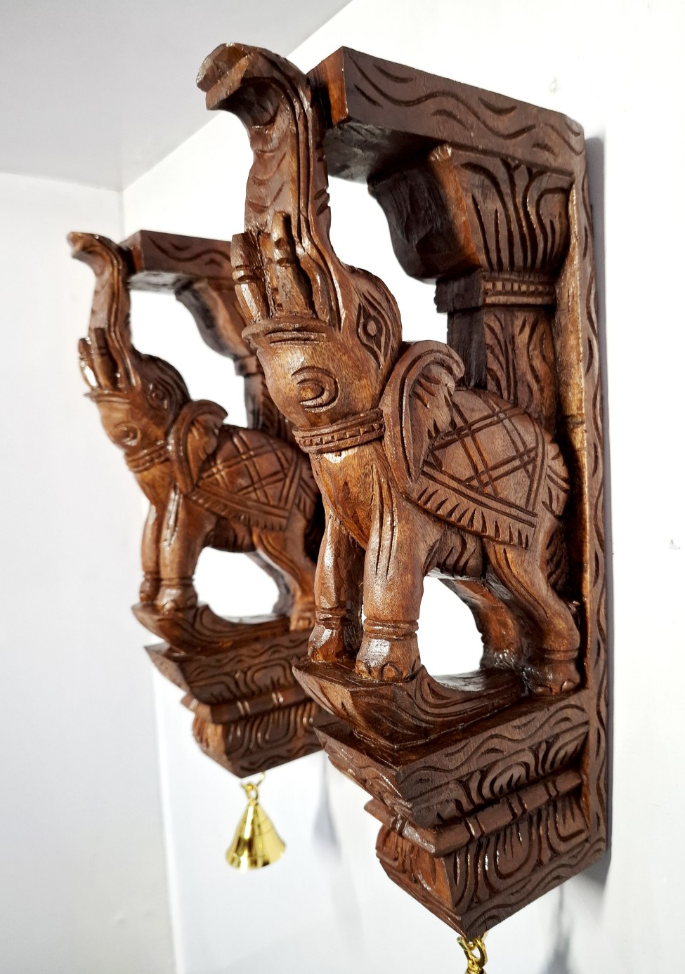 Elephant Wall Bracket Pair