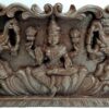 Gajalakshmi Wooden Wall Panel