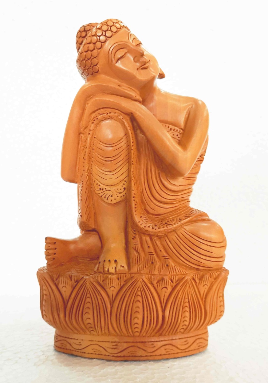 Wooden Buddha Statue for Home
