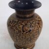Brass Black flower vase for Home