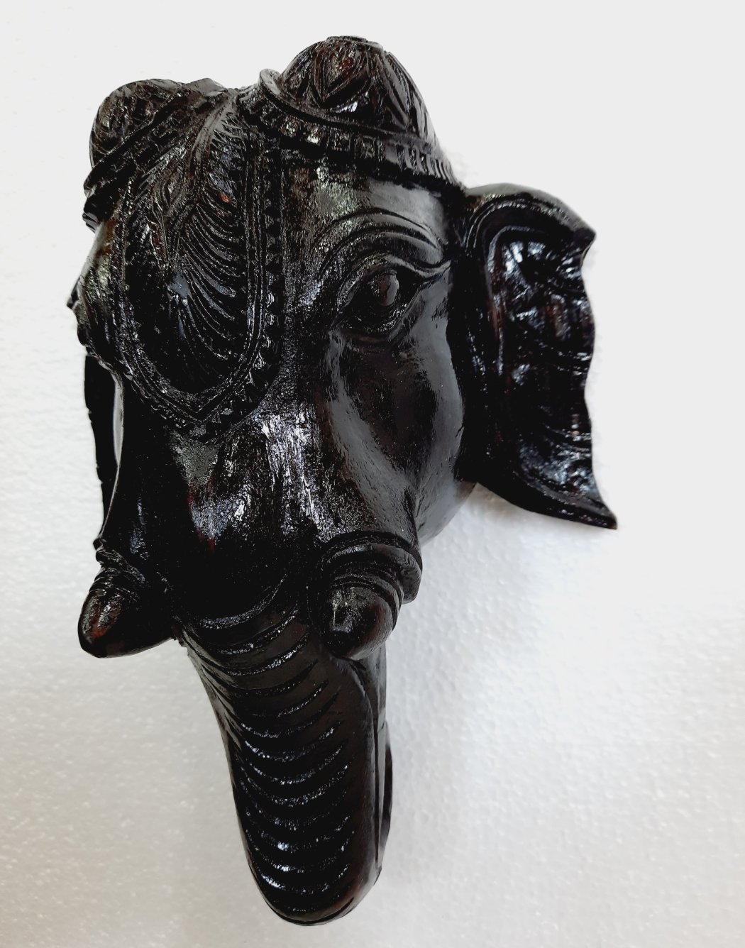 Wooden Elephant Head Wall Hanging Buy Wooden Sculpture JLine Arts