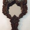 Wooden Elephant Wall Mirror