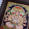 Panchamukhi Hanuman Tanjore Painting