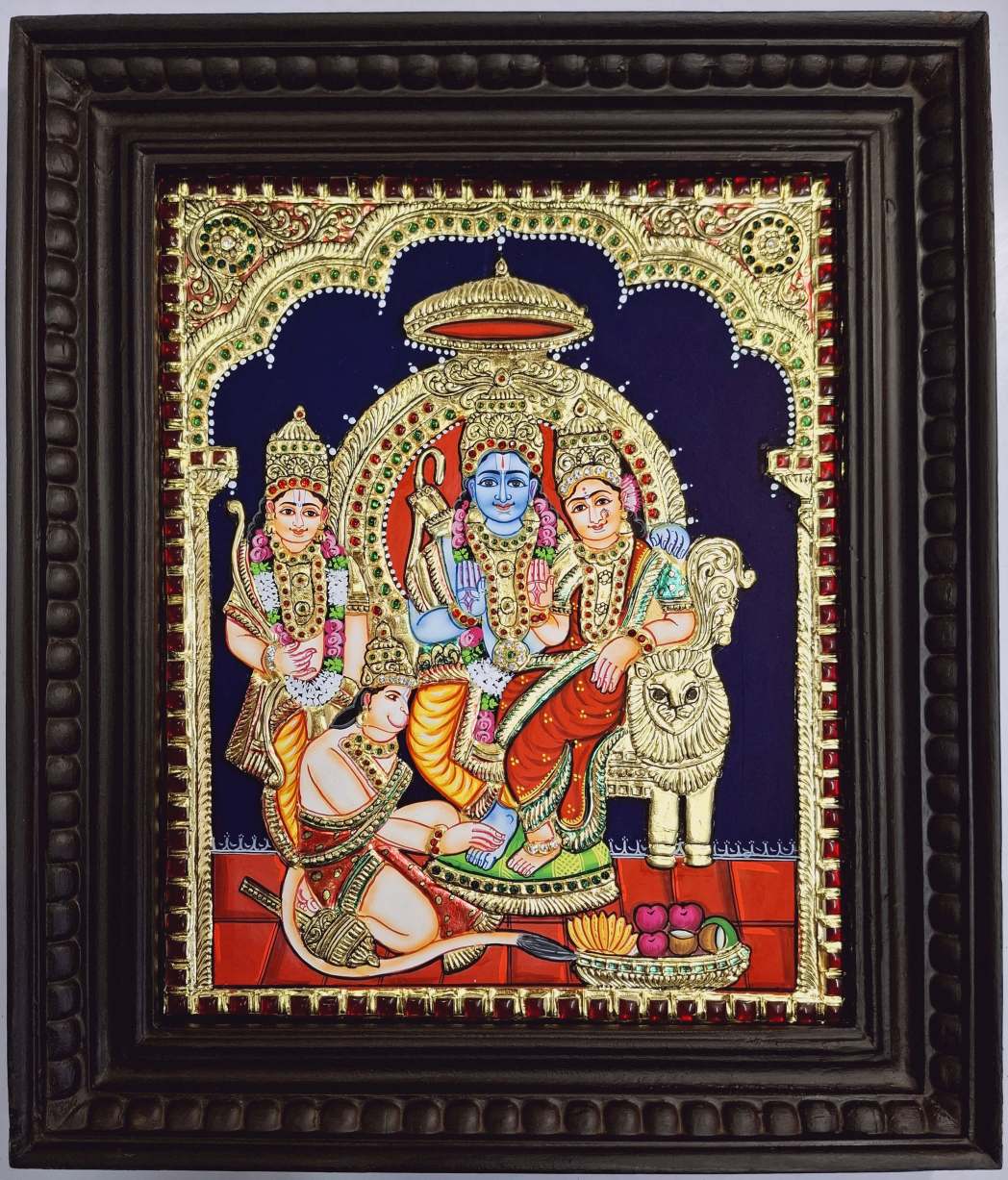 Ram Darbar Tanjore Painting