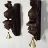 Peacock Wall Bracket Pair