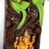 Wooden Ganesha Wall Panel