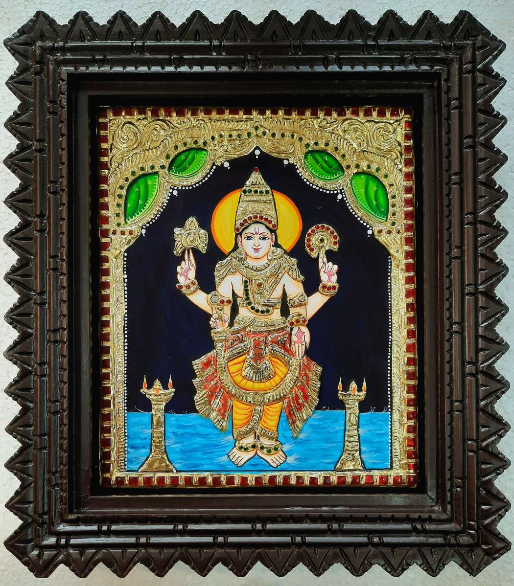 Dhanvantari Tanjore Painting
