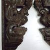 Peacock Wall Bracket Pair