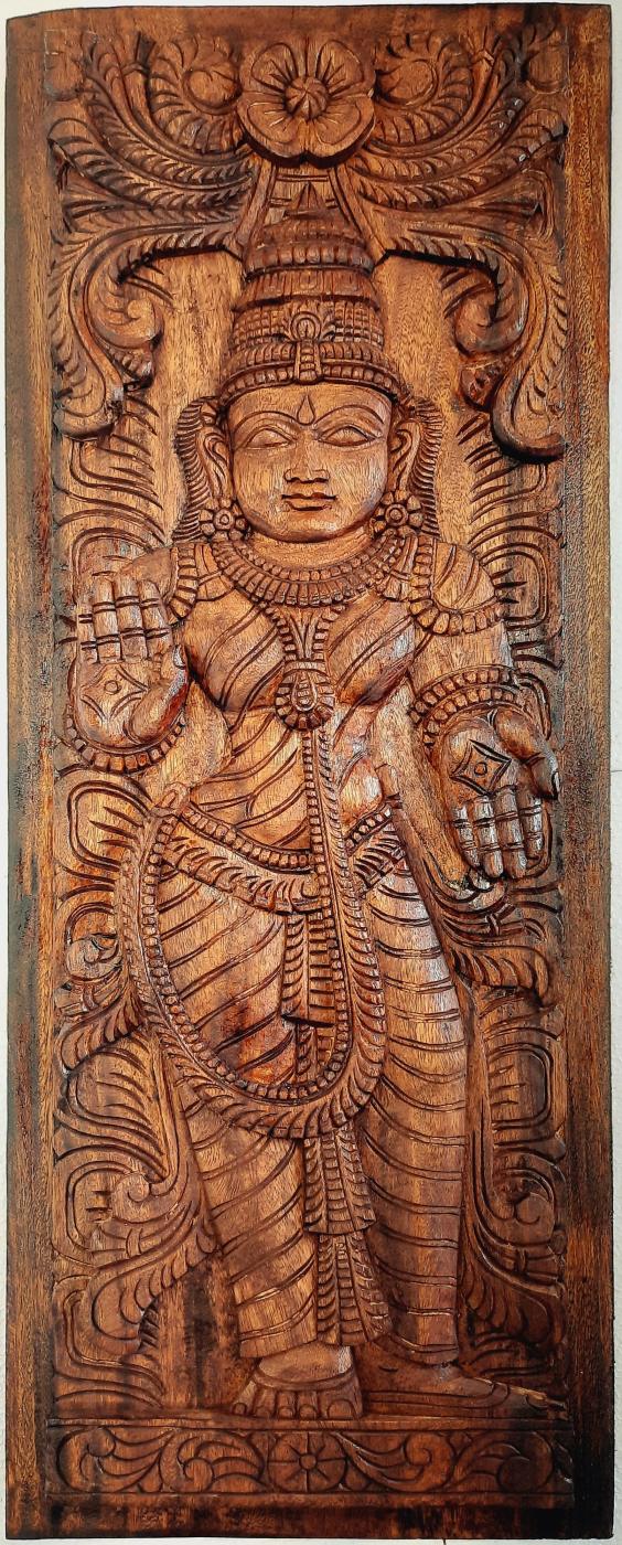 Lakshmi Wooden Wall Panel