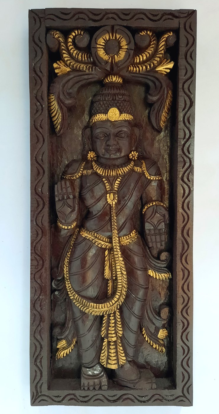 Lakshmi Wooden Wall Panel