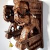 Elephant wooden wall brackets