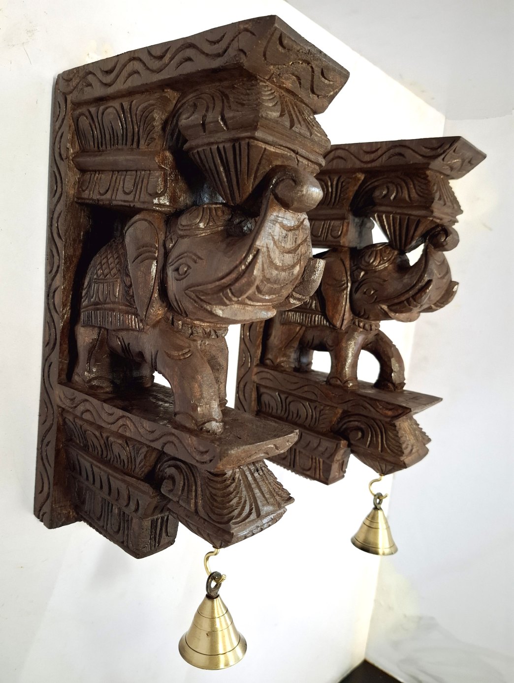 Elephant Wall Bracket Pair