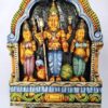 Lord Murugan Statue Kartikeya Sculpture Subrahmanya Figurine Kavadi Wall Panel Wooden Sculpture Temple Gopuram Home Decor Ready to Ship