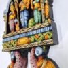 Lord Murugan Statue Kartikeya Sculpture Subrahmanya Figurine Kavadi Wall Panel Wooden Sculpture Temple Gopuram Home Decor Ready to Ship