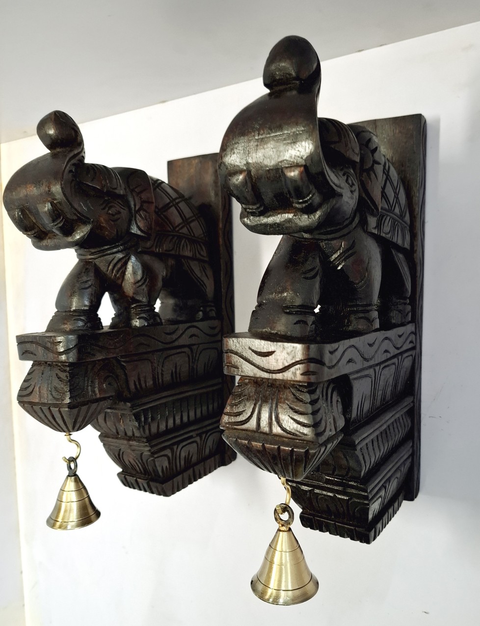Elephant Wall Bracket Pair