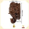 Handcrafted Elephant Wall Corbel