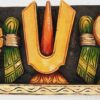 Shanku Chakra Naamam Wall Panel