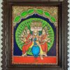 Murugan Valli Devani Tanjore Painting