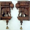 Elephant Wall Bracket Pair