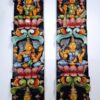 Ashta Lakshmi Wooden Wall Panel