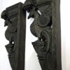 Peacock Wall Bracket Pair