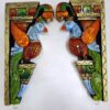 Peacock Wall Bracket Pair