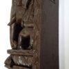 Wooden Elephant Corbel Brown Finish Brass Bell Wall Bracket 1 Pc Door Entrance Wall Décor Wall Hanging Ready to Ship