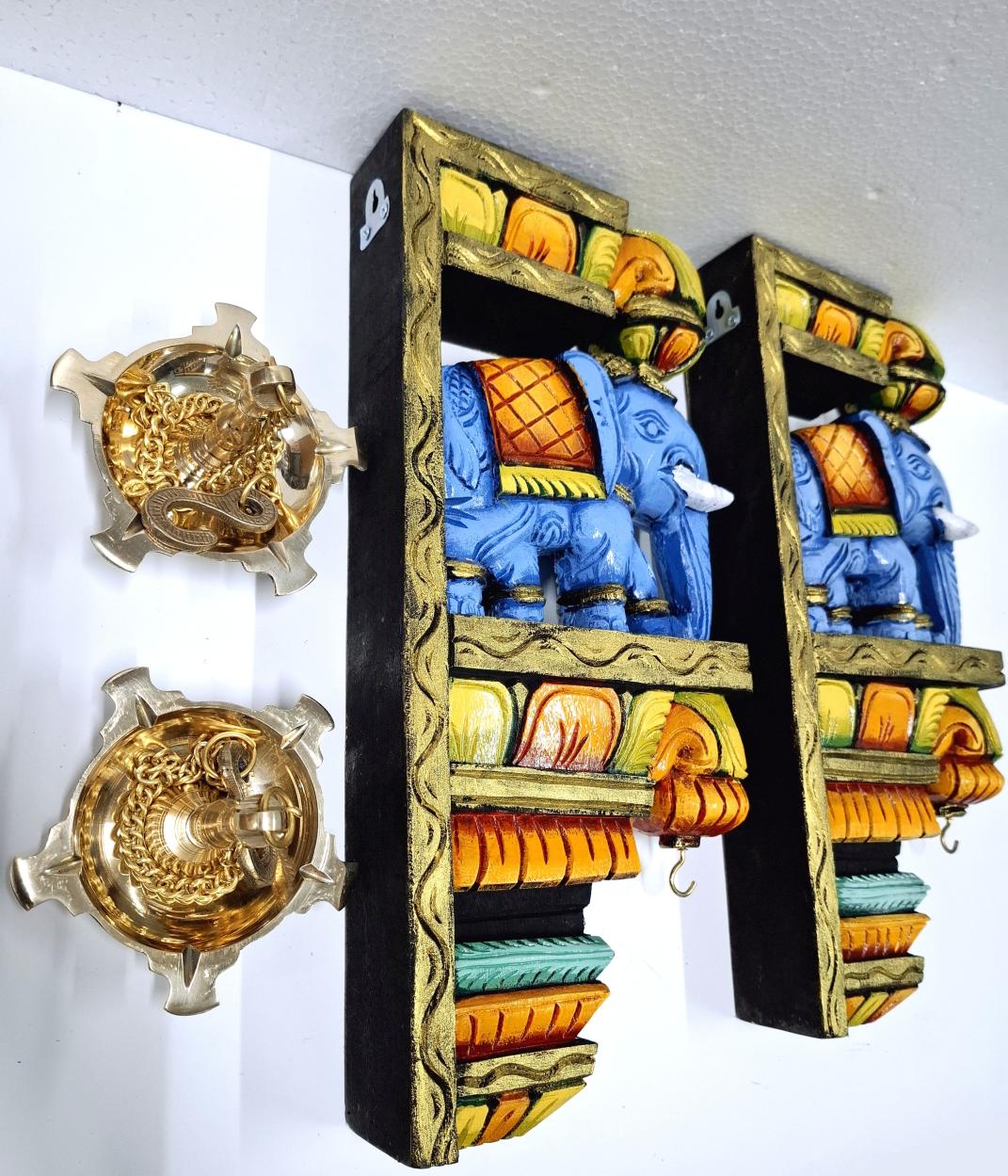 Elephant Wall Bracket Pair