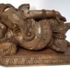 Wooden Ganesha Sculpture
