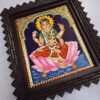 Bala Tripura sundari Tanjore Painting