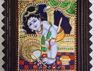 Krishna Tanjore Painting