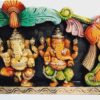 Wooden Ganesha Wall Panel