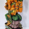 Wooden Ganesha Statue