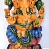 Wooden Ganesha Statue