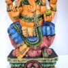 Large Ganesh Statue | Ganesha Idol | Ganpati Murti for Table and Home Decor | Ganesha Idol for Vastu, Home, Puja, Religious Decor - 24 Inch