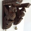 Peacock Wall Bracket Pair