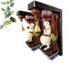 Peacock Wall Bracket Pair