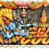Wooden Ranganathar Wall Panel